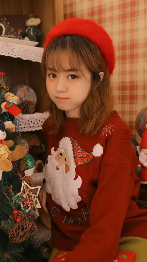 俏皮可爱美女高清手机壁纸图片