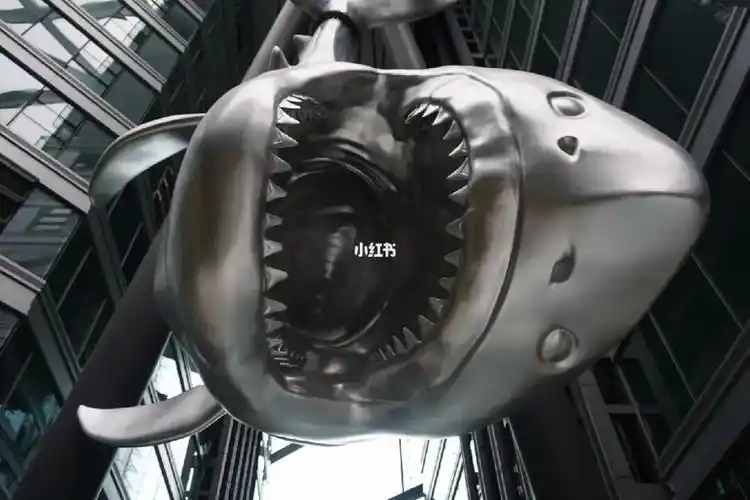 和侨福芳草地的大鲨鱼合照啦