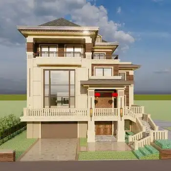 现代别墅su模型下载