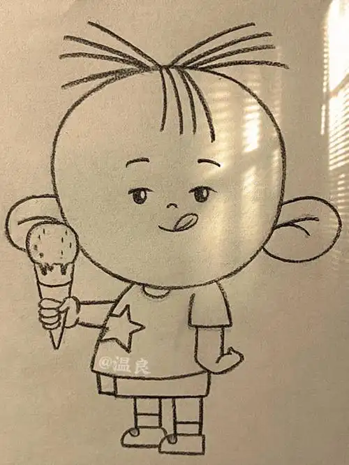 dbq图图[kissr]#大耳朵图图  #卡通简笔画  #简笔画  #卡通  #动画