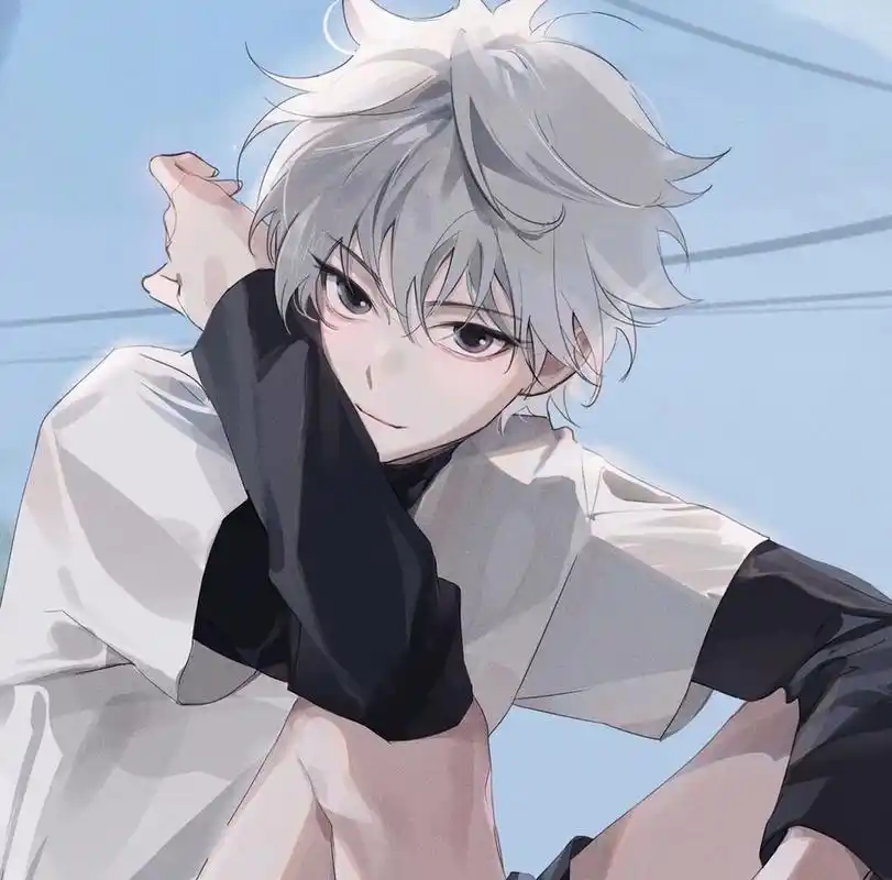 每张都超帅的动漫男头 喝水都会胖的人,我建议你喝奶茶