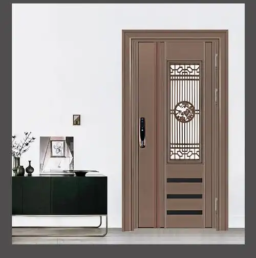 dj戴捷304不锈钢门定制防盗门单开门对开门入户门进户大门安全防盗门