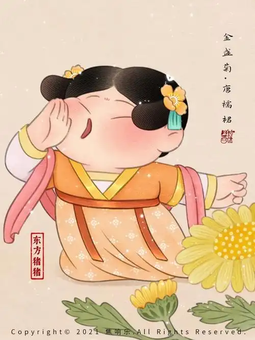 这个画师以胖为美,把周迅,千寻画成"150斤"的古风圆脸美人,比网红可爱