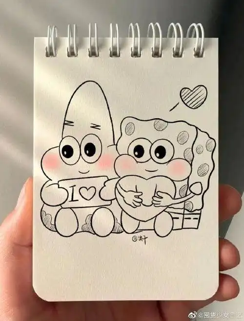 一些可爱简笔画教程