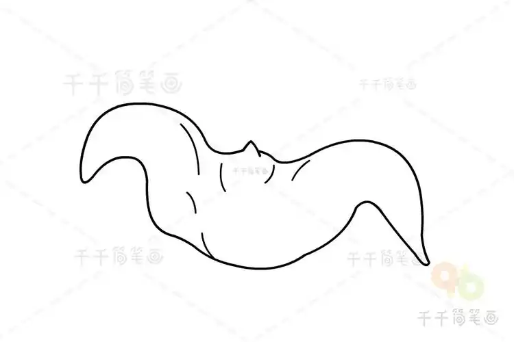 菱角简笔画