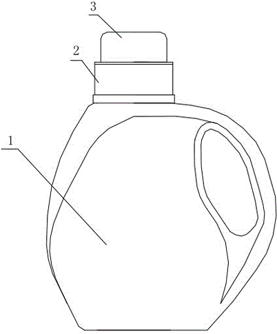 蓝月亮洗衣液简笔画