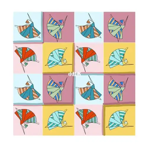 人物四方连续纹样