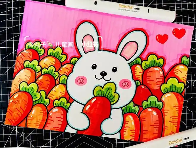 速写人间万象  #笔记灵感  #寻找小红书绘画大神  #儿童画  #马克