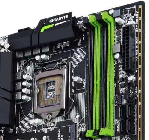 技嘉g1.sniperb7支持双通道ddr4,四根内存插槽,最高支持到64gb.