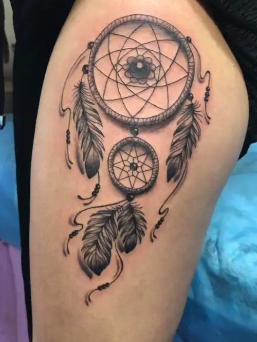 捕梦网_纹身图案手稿图片_王鹏的纹身作品集