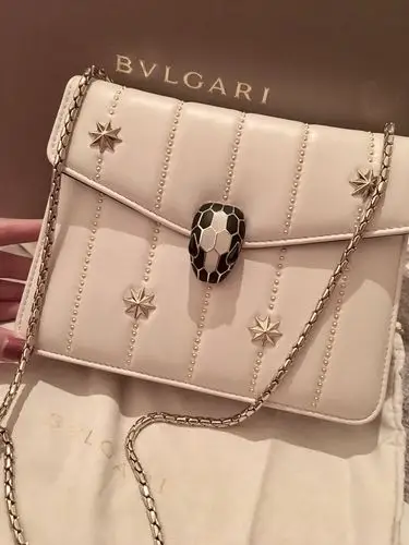 宝格丽 bvlgari 星星限量蛇头包 圣诞