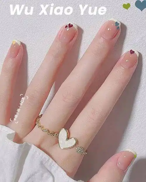 夏日清爽减龄美甲合集_清透_来点_指甲