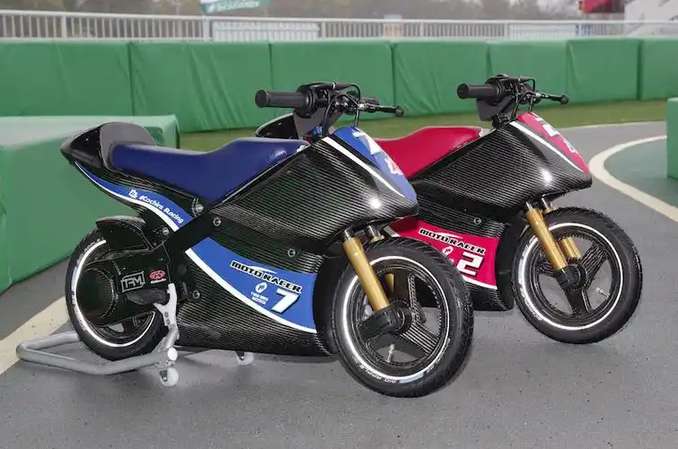日本儿童版两轮微型赛车motoracer
