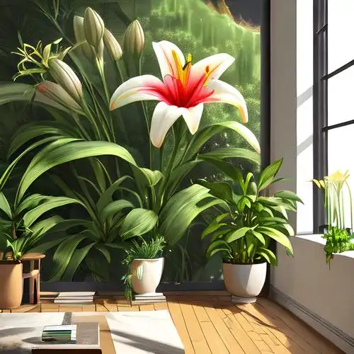 基督百合花头像