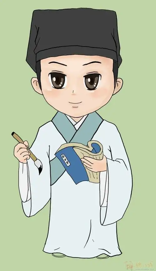 "小书童"卡通形象设计 艺旗工作室 投标-猪八戒网