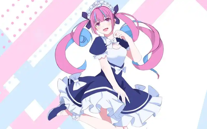 凑阿库娅绘画过程～ ねね—————も