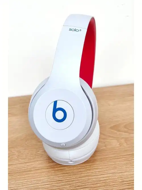 仅拆封正品学院白beatssolo3wireless耳机