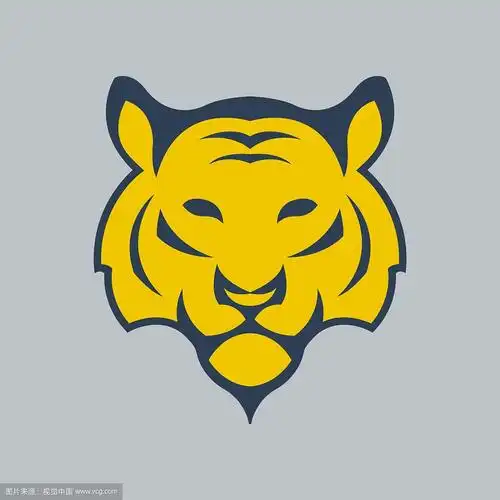 老虎标志图标设计