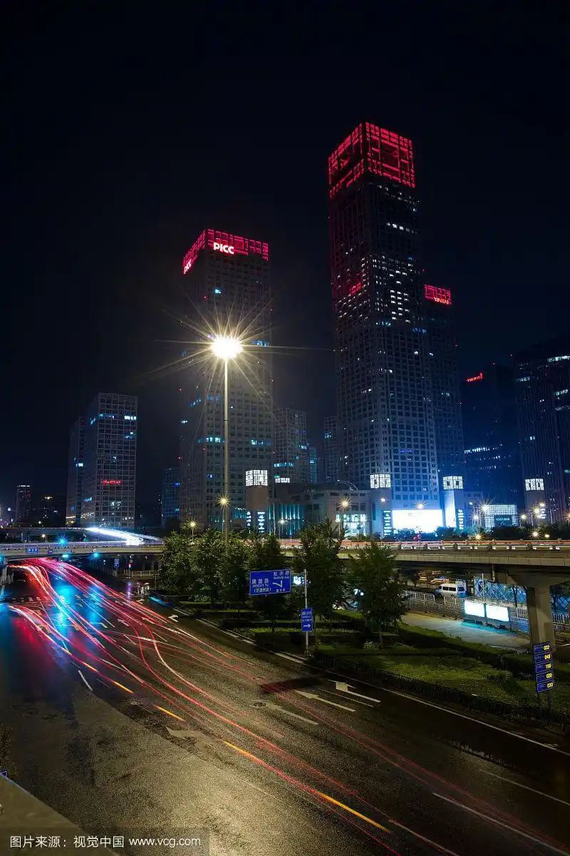 北京城市夜景