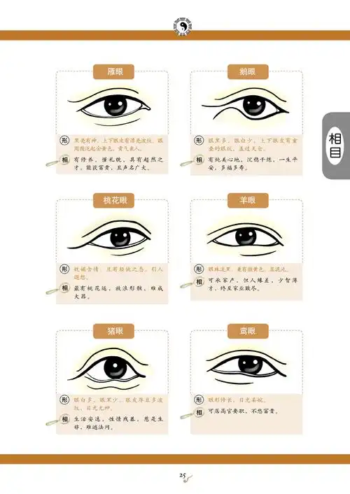 【易经科学】 面相速查大全