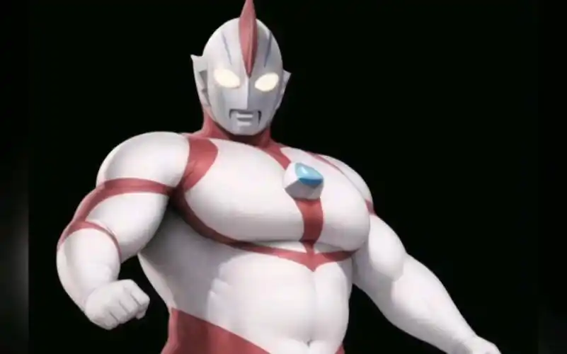 ai绘画奥特曼第56期,冷门肥仔奥登场