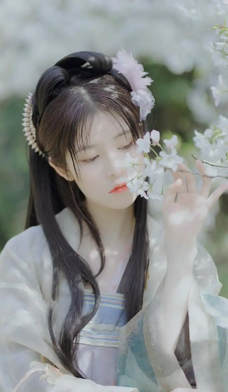 汉服,古风,写真,清新,唯美,女头,背景,壁纸,古风壁纸,古风背景,美女