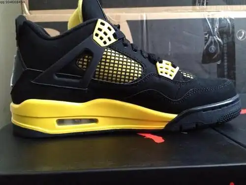 nike air jordan 4 thunder 雷神 aj4黑黄 308497-008 0回复