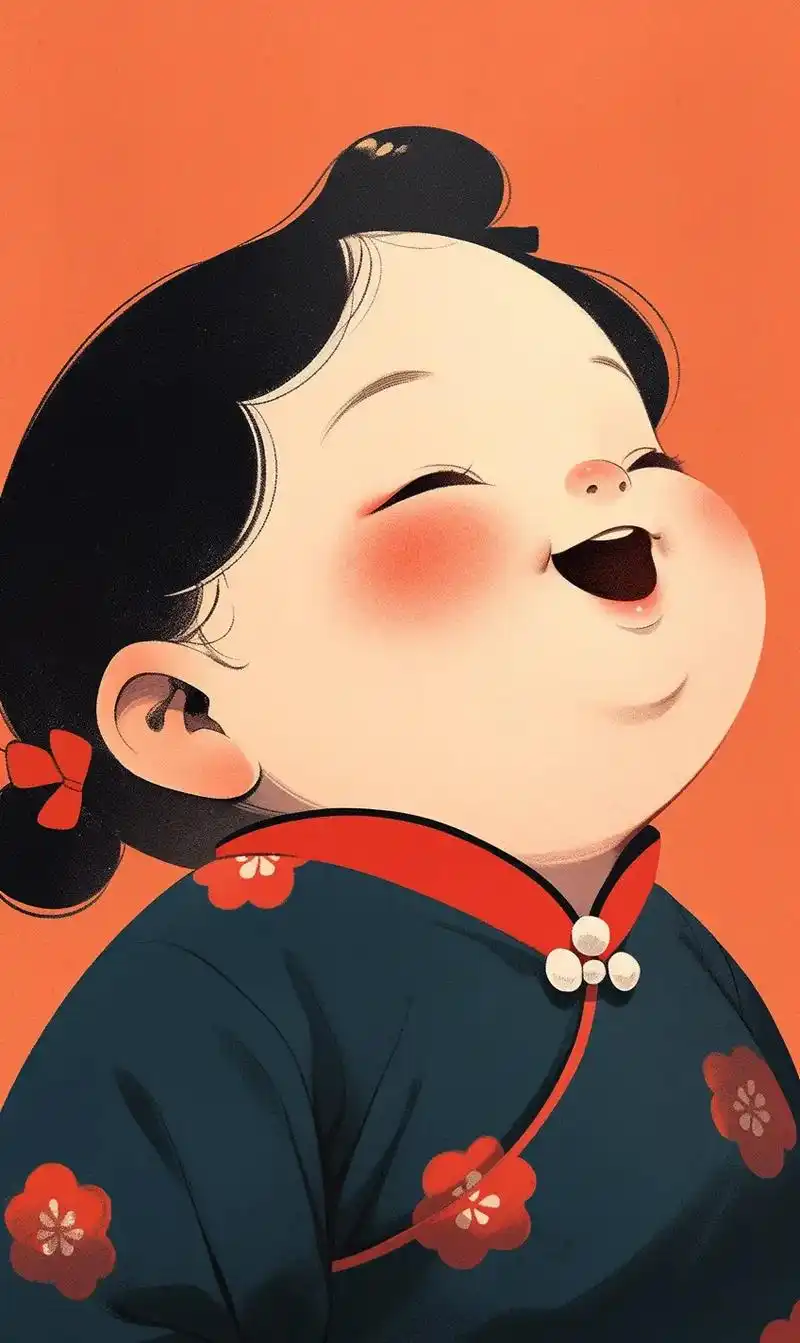 肉嘟嘟的小可爱- ai绘画提示词分享.国庆七天后,你是不是吃 - 抖音