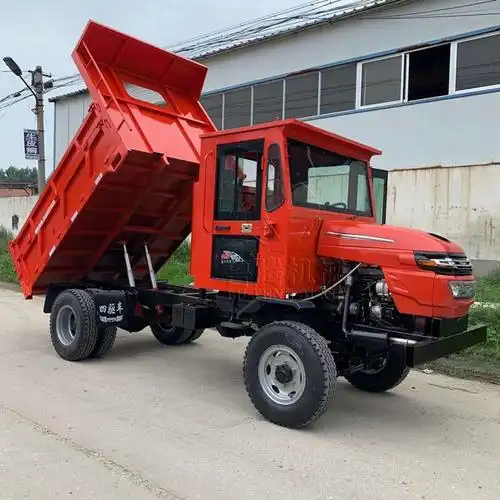 四不像四驱农用车柴油工程运输爬山虎自卸改装四轮农用运输车辆