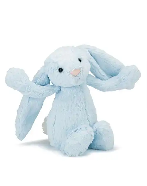 英国jelly cat 经典害羞系列(浅蓝色,中号) 邦尼兔