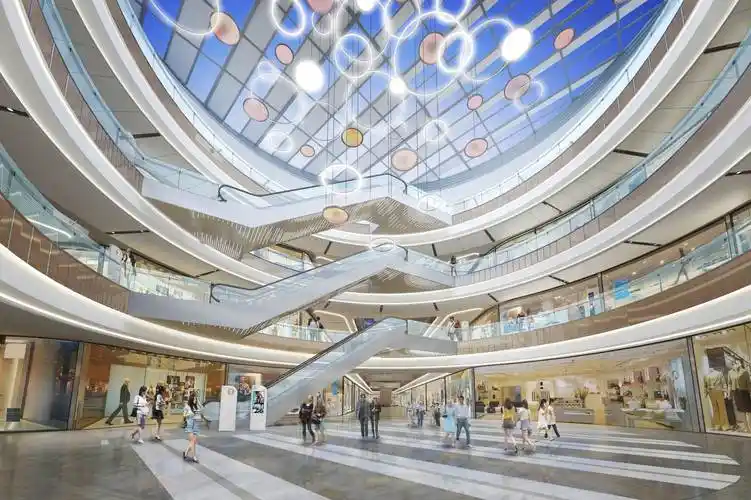 关于购物中心的中庭设计