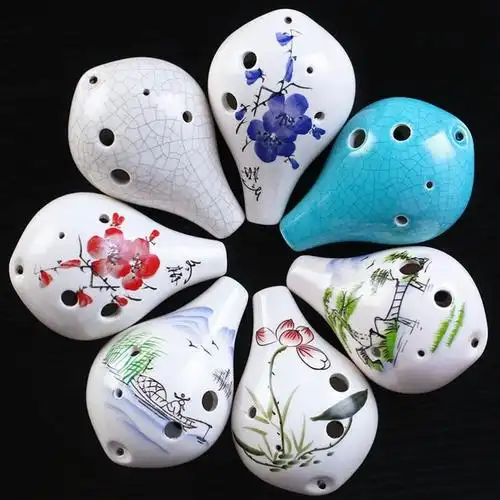 ac6陶瓷乐器玩具成人儿童专业中音入门初学者电子吹管