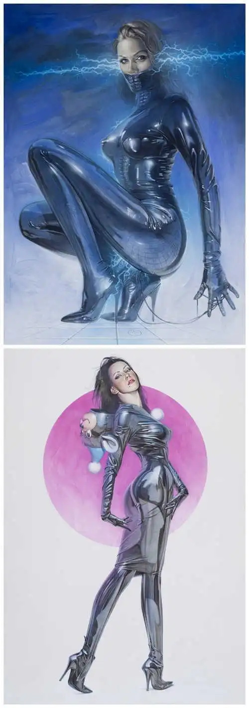 大陆首展传奇艺术家空山基画作即将亮相北京