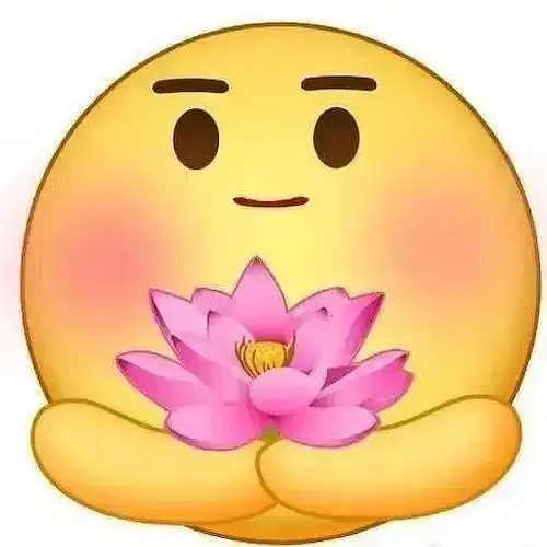 谁有那个手捧莲花的表情包