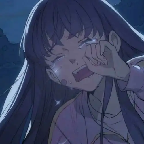 江奕/动漫女头流泪丧系女头/但愿_卡通动漫头像_我要个性网