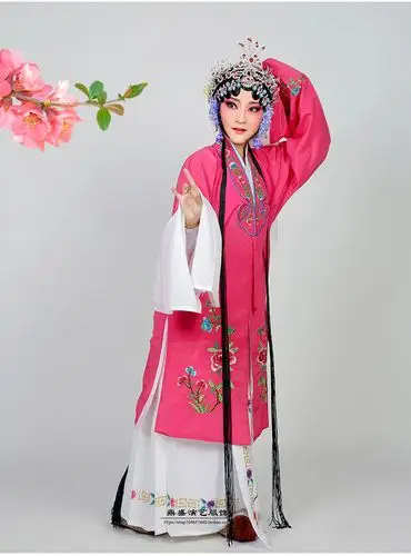 爵思朗 古装越剧戏剧京剧黄梅戏服装戏曲服饰青衣花旦衣服小姐衣服女