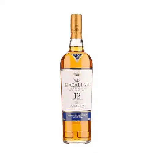 麦卡macallan12年双桶雪莉蓝钻700ml单一麦芽威士忌进口威士忌