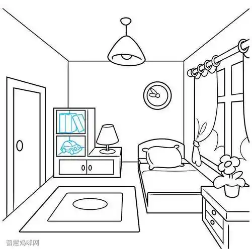 如何画房间