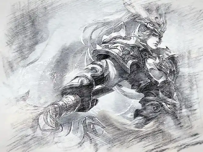 谁有王者荣耀韩信的手画相发给我.谢谢