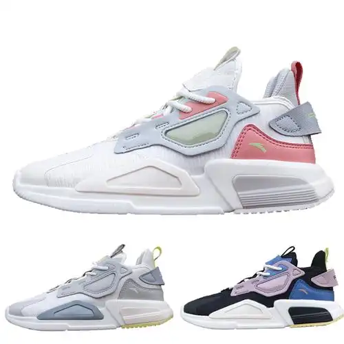 安踏霸道女鞋2021春季新款拒绝平庸复古潮流休闲鞋学生小白鞋子女