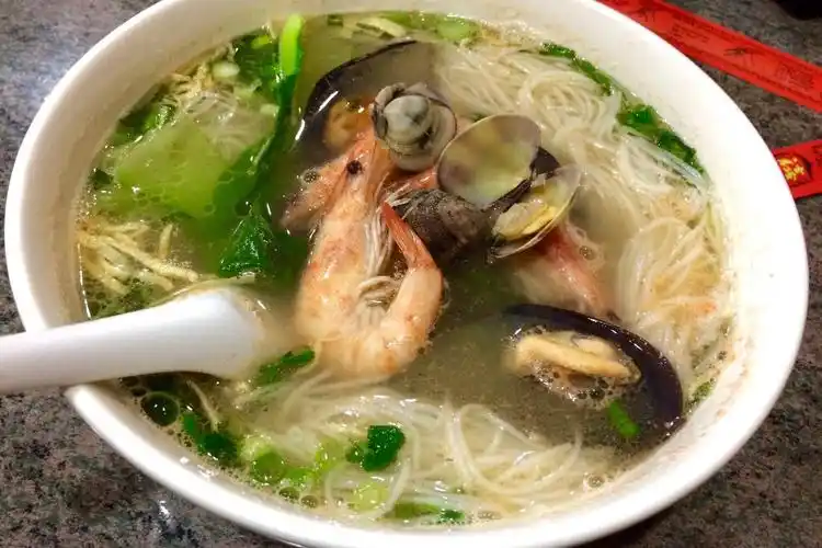 海鲜汤面