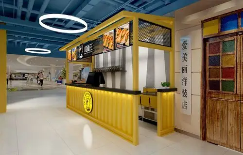 工业风格店铺装修 - 效果图交流区-建e室内设计网