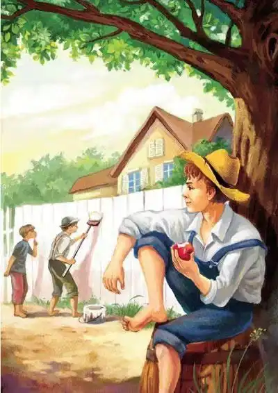 《汤姆索亚历险记》第七章,主要内容,好词好句好段加赏析