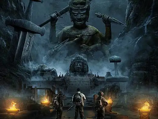 ps合成—盗墓笔记.鬼吹灯风格