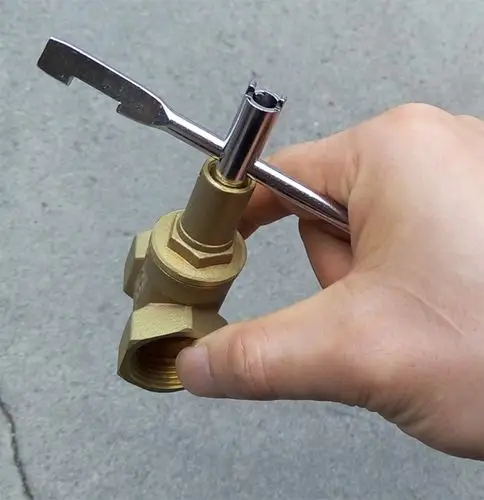 自来水 表前阀门钥匙 水表前内三角钥匙开关闸阀钥匙锁闭阀钥匙