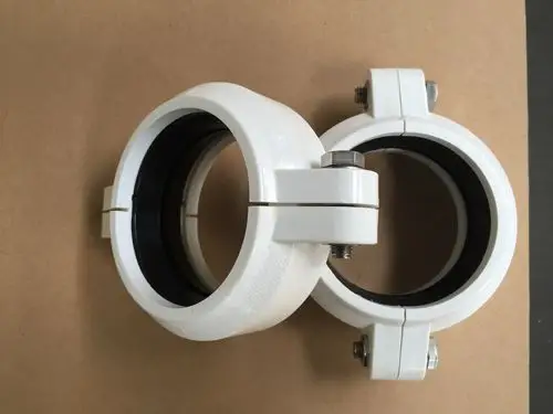 厂家直销宜万川hdpe沟槽式超静音排水管-abs卡箍