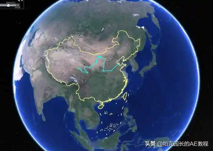 学习使用谷歌地球制作三维地图动画,独自研究不如大家一起进步