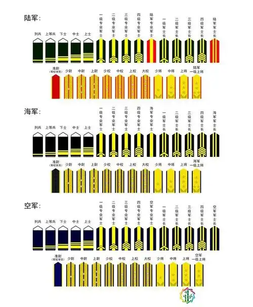 去除了专业军士和军士长下图为中国99式军衔肩章2007年,我军全面换装