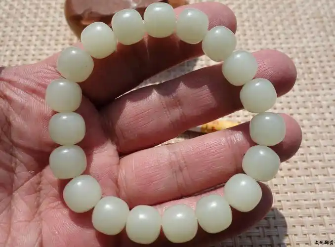 铭玉收藏---且末老型珠手串880元 - 和田玉|翡翠|玉石珠宝交易 文玩