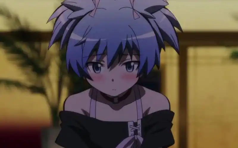 【暗杀教室】【三年e班】极致诱惑向 潮田渚的女装~ 真的卡哇伊啊